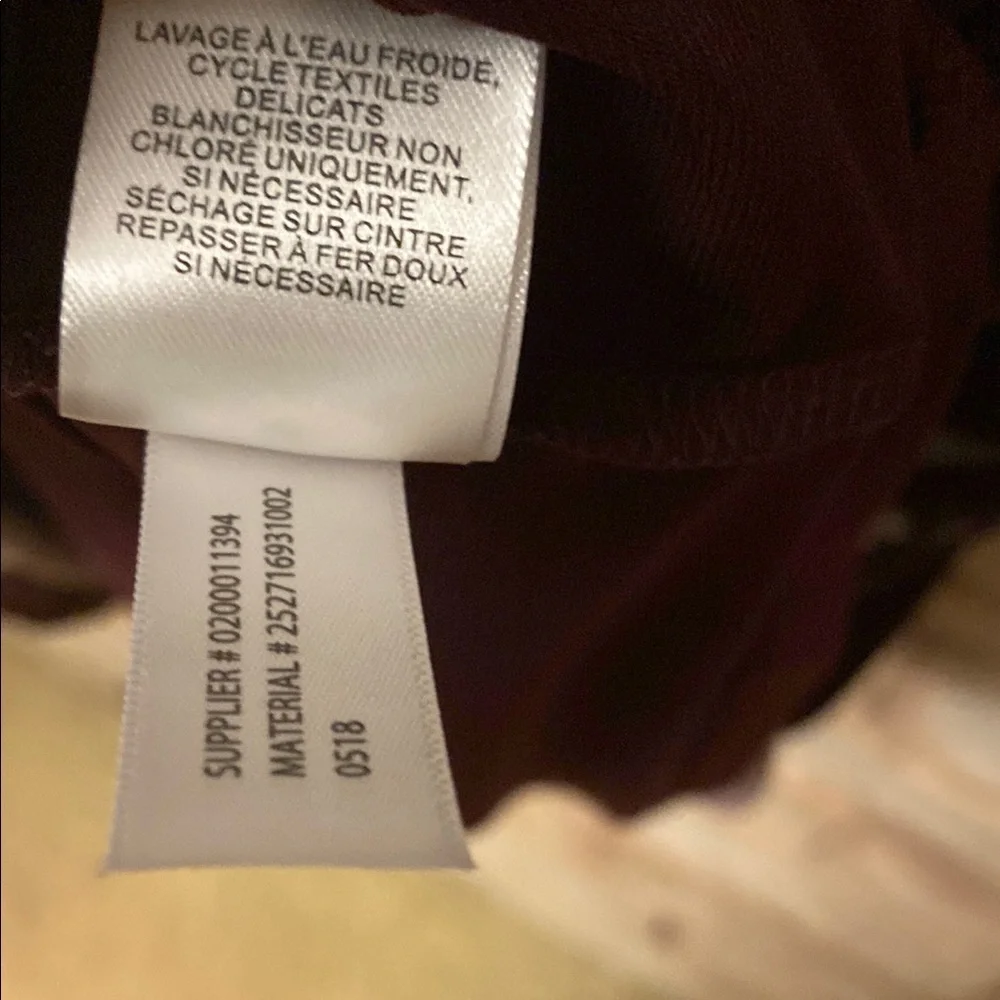 Ralph Lauren Floral Flutter Sleeve Ruched Jersey Dress Plum/ Grey Size 20W - Picture 11 of 11